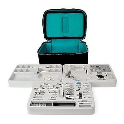 Janome Presser Foot Accessory Storage Case, Black