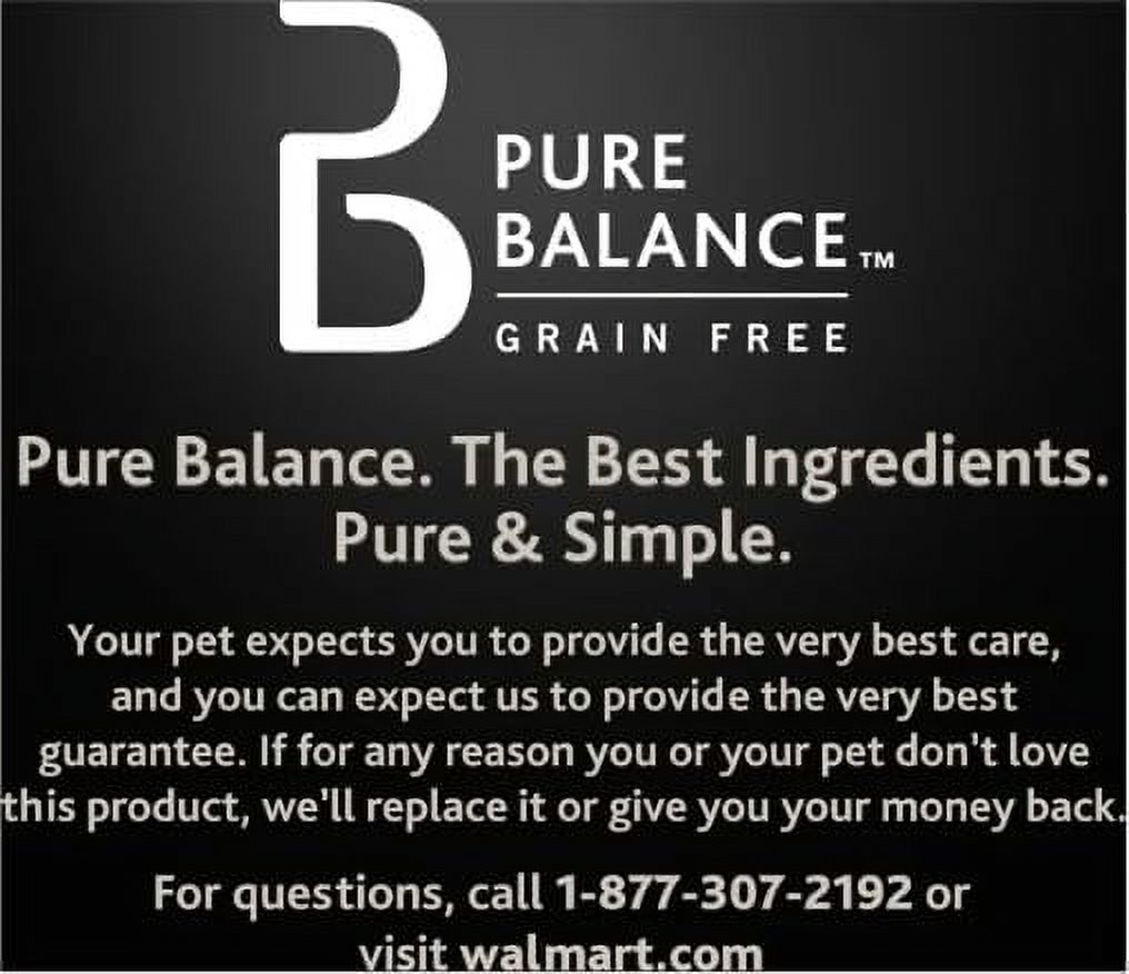 Pure Balance Wild & Fresh Dog Food, Beef & Bison Recipe, Rolled Chub, Dog Food for All Lifestages, 2 lb - Pack of 4