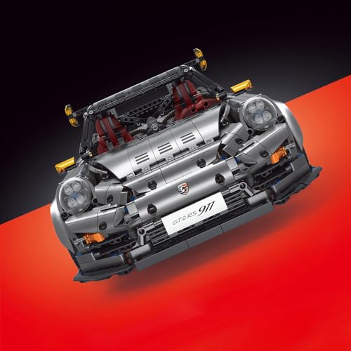 MISINI T5026 Sports Car Building Kit, 1:8 Scale MOC Sports Car Building Set for Adults, Building Bricks Racing Vehicle Toy, Collectible Motorsport, Great Gift for Men (3389 PCS)