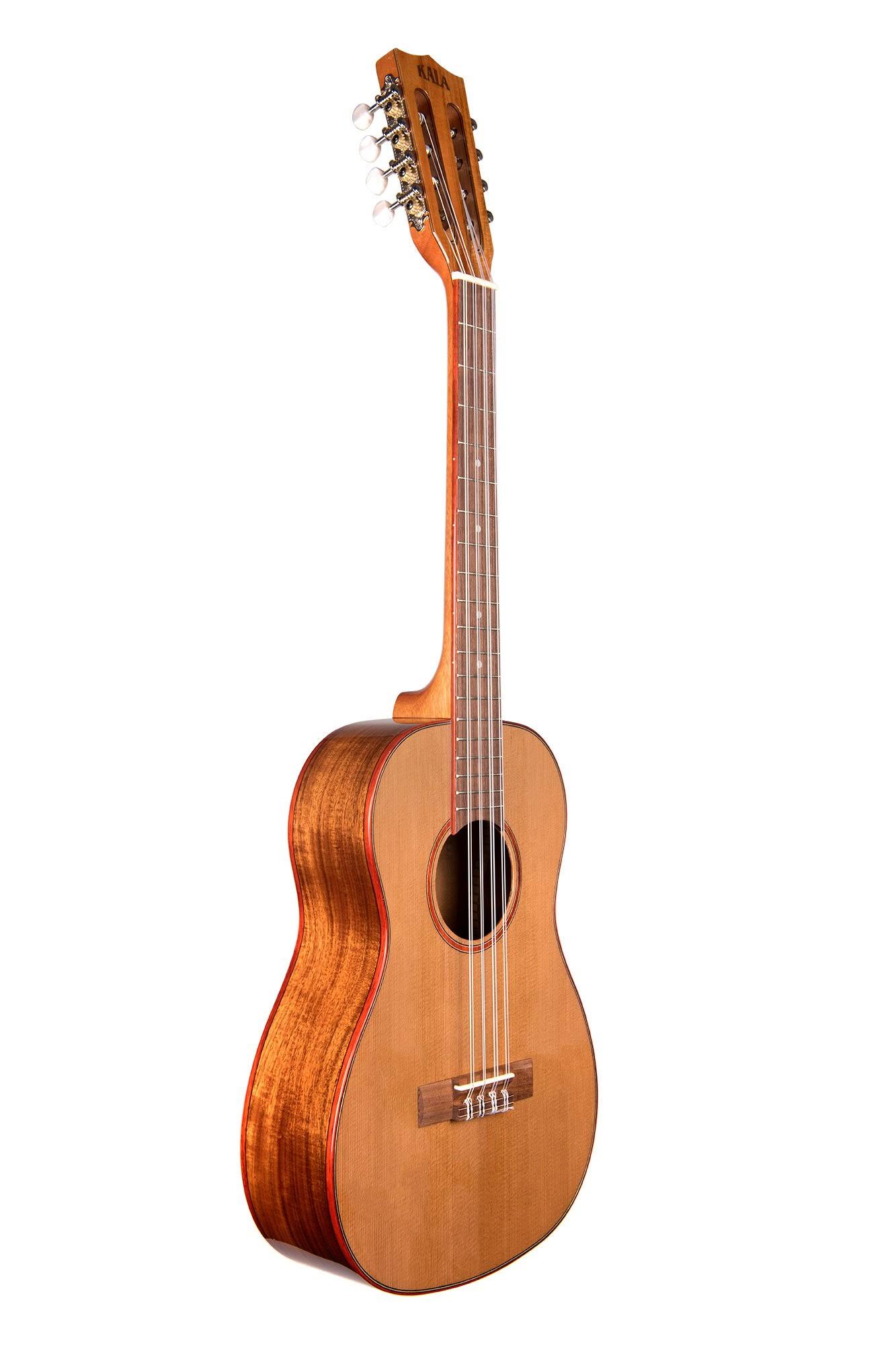 Kala KA-ABP8-CTG Solid Cedar Acacia 8 String Baritone Ukulele