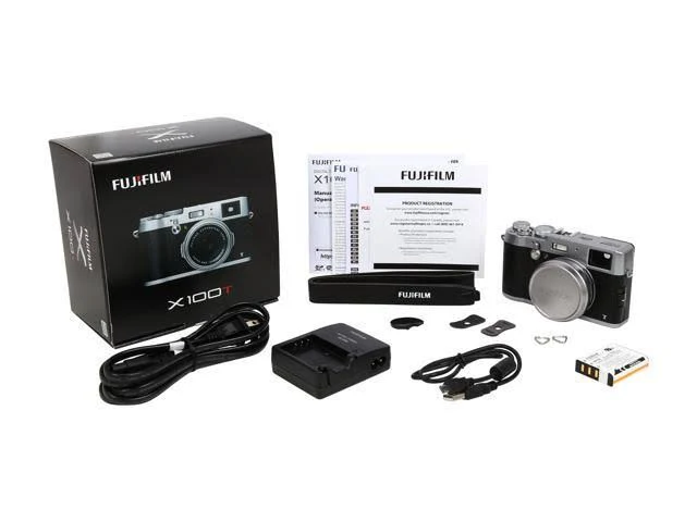 Fujifilm X100T Digital Camera (Silver)
