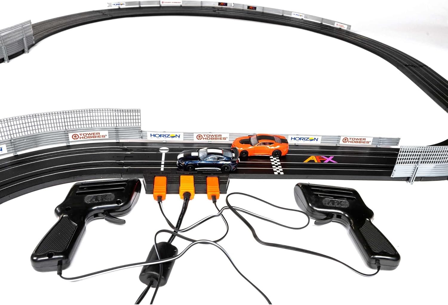 AFX/Racemasters Horsepower Shootout Set AFX22063 HO Slot Racing Sets