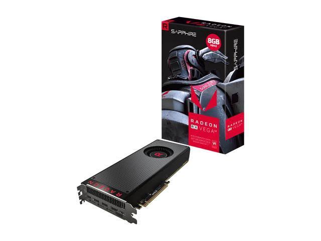 Sapphire Radeon RX VEGA 64 RX Vega64 8G HBM2 Graphics Card - 8 GB HBM2 - 2048-bit - 1546 MHz