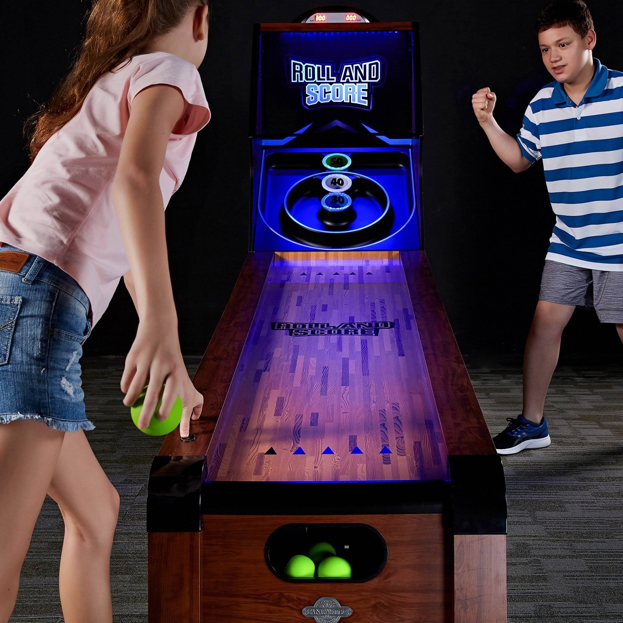 Lancaster 108 inch Classic Arcade Roll and Score Machine Table