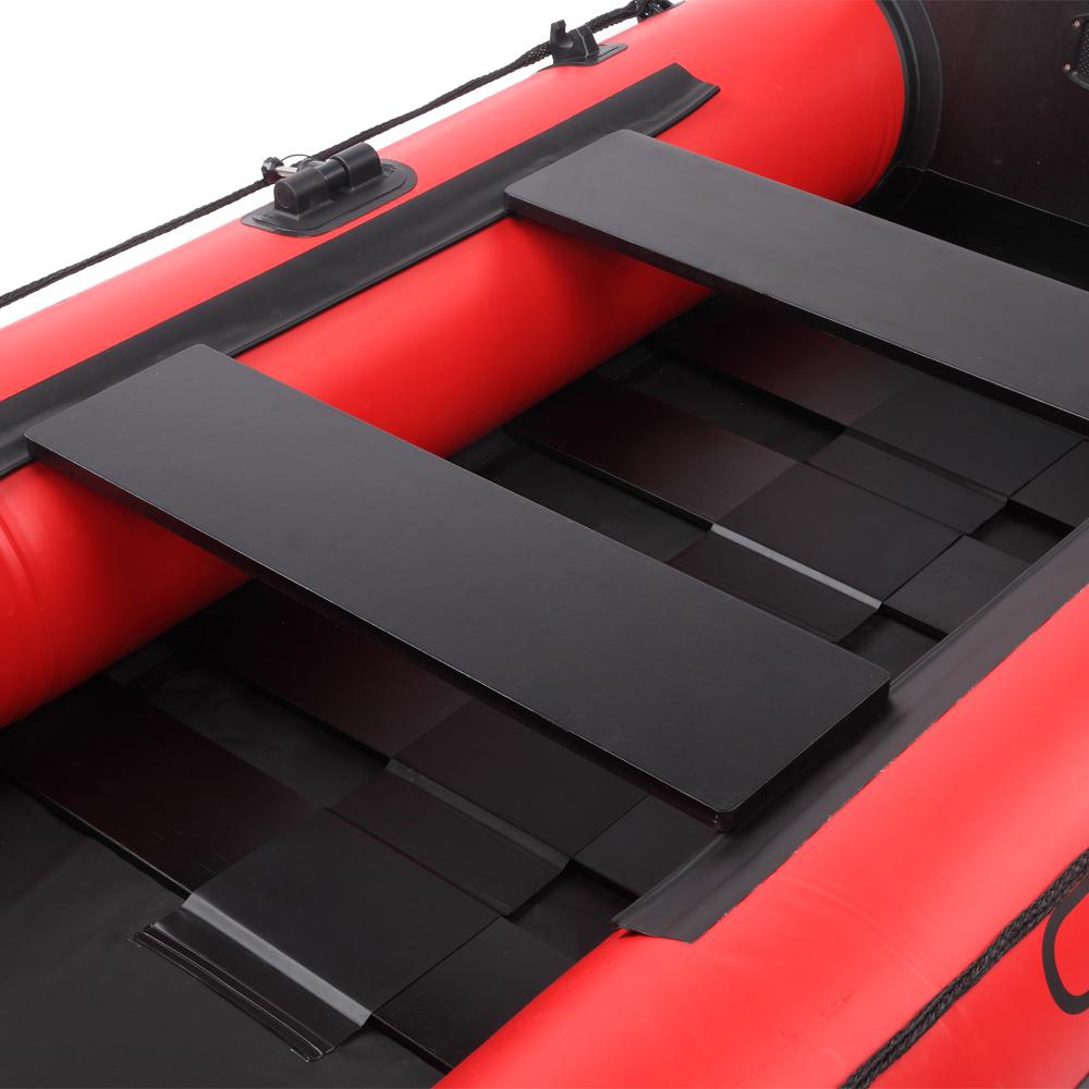Inflatable Boat Kayak for Adult, 10Ft Raft Inflatable Kayak Canoe, 3 Person Fishing Boat w/ Paddles & Repair Kit for Adults,Apply to Oce,Sea,Lake