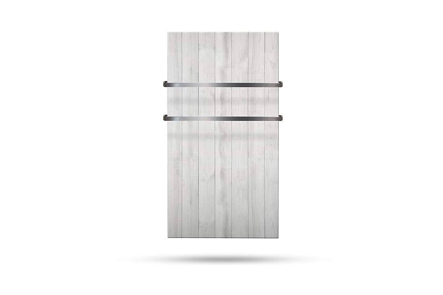 Heat Storm Wall-Mounted Glass Radiant Heater, 16x22 x 48x22-Gray Square