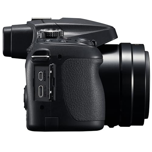 Panasonic LUMIX FZ80D Compact Camera with 20-1200mm Zoom Lens, Point and Shoot Digital Camera with 4K Video/Photo Recording and Power Optical Image Stabilizer - DC-FZ80D