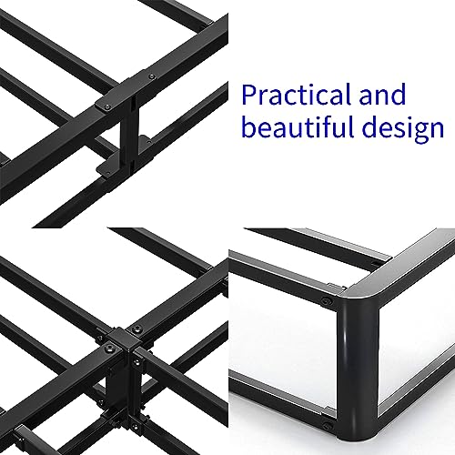 7 Inch Box Spring for Full Bed,High Profile Strong Metal Frame Mattress Foundation, Quiet Noise-Free,Easy Assembly, 3000lbs Max Weight Capacity