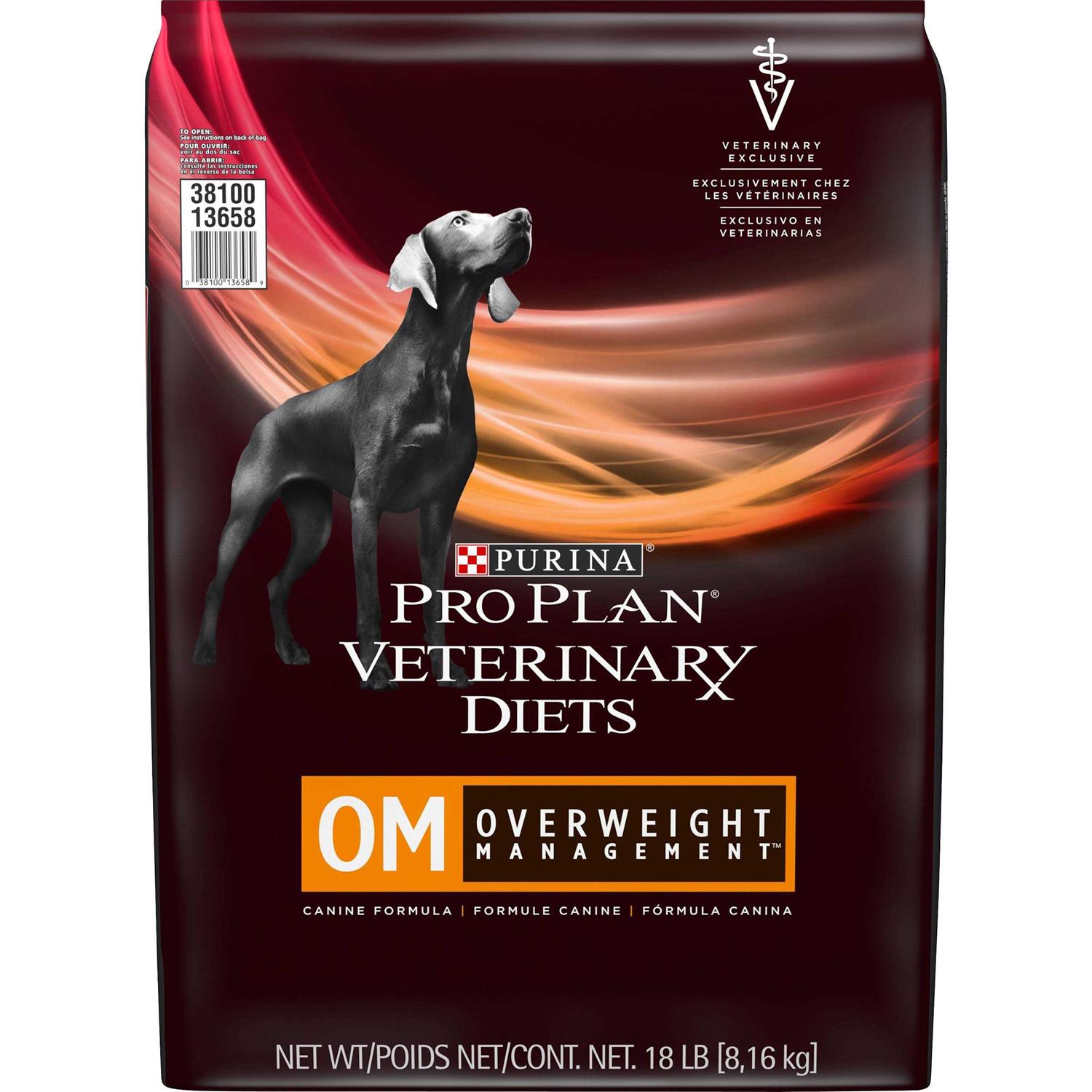 Purina Pro Plan Veterinary Diets OM Overweight Management Formula Dry Dog Food - Pet Supplies online store