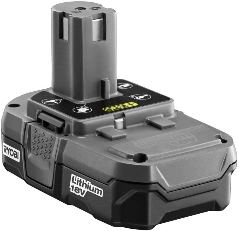 Ryobi 18-Volt ONE+ Hybrid Portable Fan(P3320) with P163 Lithium-Ion Battery(2.00Ah) and Charger
