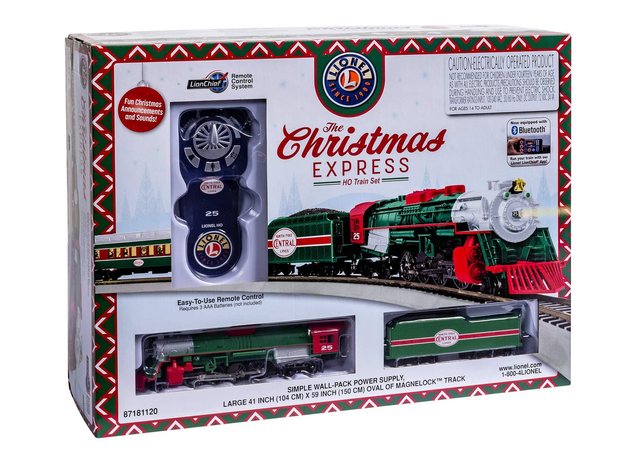 Lionel 871811020 The Christmas Express HO Train Set