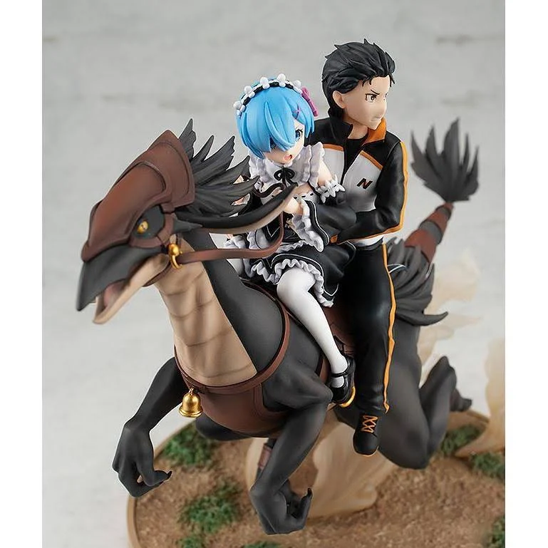 Kadokawa Rem u0026 Subaru Attack on The White Whale Ver. Re:Zero Starting Life in Another World Figure