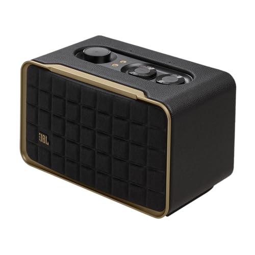 JBL Authentics 200 - Wireless Home Speaker, Built in Wi-Fi, Bluetooth and Voice Assistants, & Authentics 300 - Wireless Home Speaker, Music Streaming Services via Built-in Wi-Fi