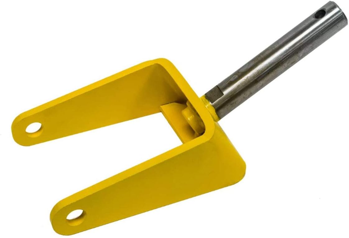 EPR 2PK Front Caster Yoke Replacement for Wright Stander 32" 36" 42" 48" Mowers 93460008 11x4x5 Tire