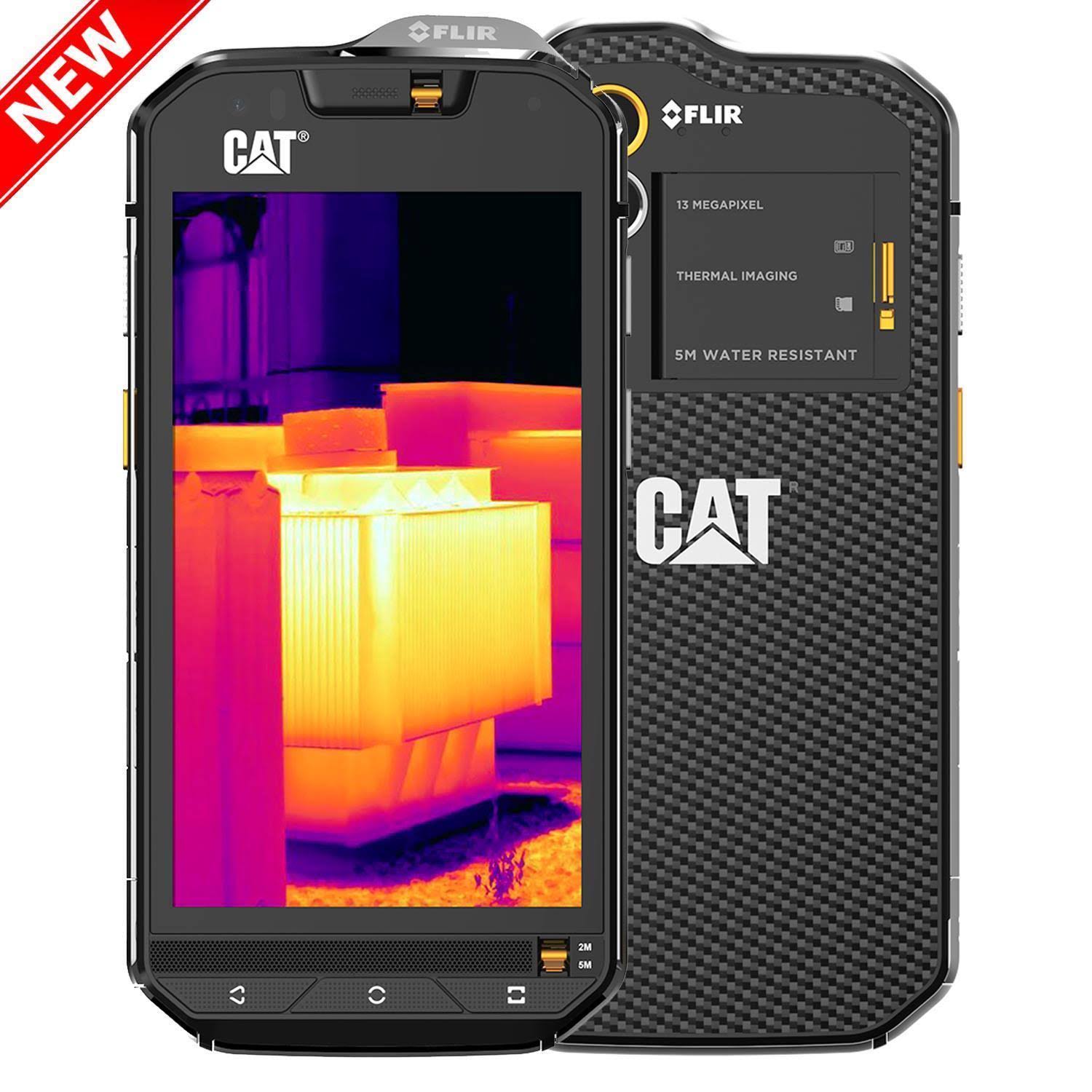 Cat S60 - Dual-SIM - 32 GB - Black - Unlocked