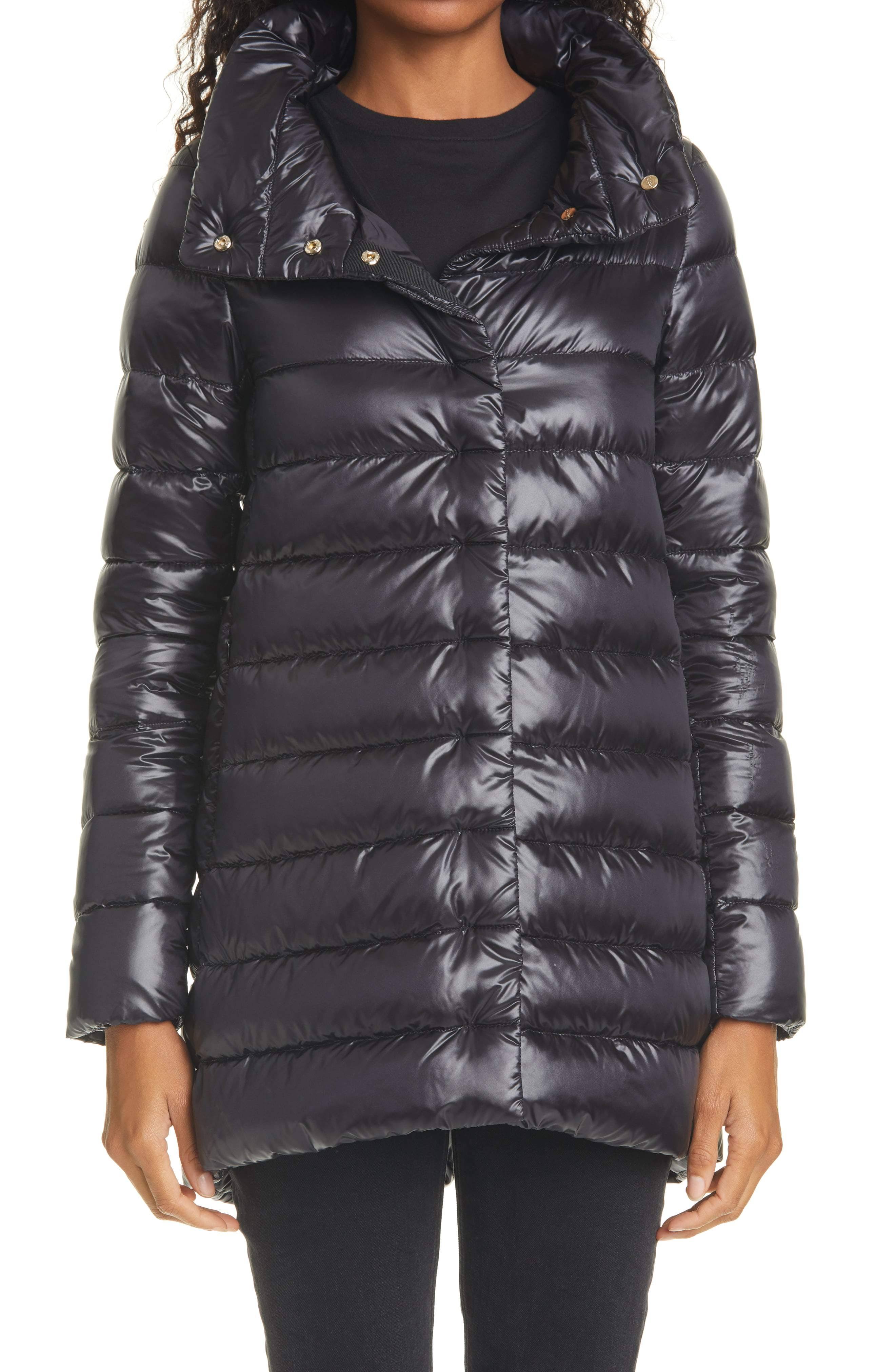 Herno Black Down Amelia Coat