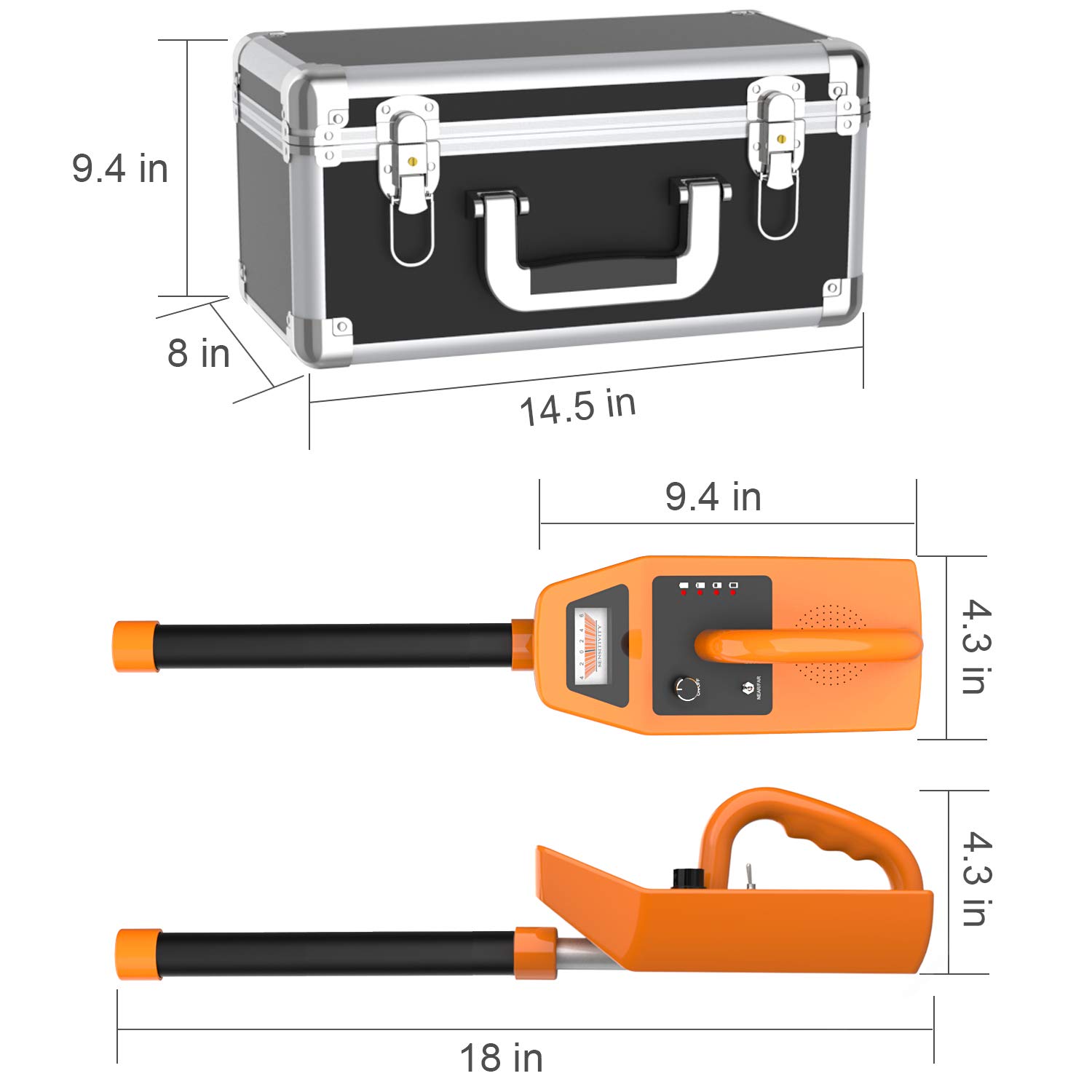 Sewer Camera with Locator, Anysun 100ft Inspection Camera with 512Hz Sonde Transmitter and Receiver Plumbing Camera Snake with DVR and 7 LCD Monitor IP68 Waterproof Pipe Inspection Camera(100ft/30m)