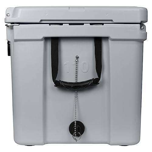 Driftsun 110-Quart Ice Chest, Heavy Duty, High Performance Roto-Molded Commercial Grade Insulated Cooler, White