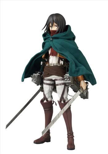 Medicom Attack on Titan Mikasa Ackerman Real Hero Action Figure