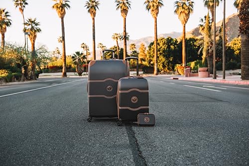 DELSEY PARIS Chatelet Air 2.0 Hardside Luggage with Spinner Wheels, Angora, Checked-Large 28 Inch
