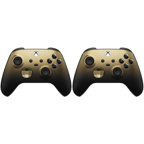 Microsoft QAU-00157 Xbox Wireless Gaming Dual Controller Bundle (Ghost Cipher Special Edition) for Xbox Series X|S, Xbox One, Windows PC, Android and iOS