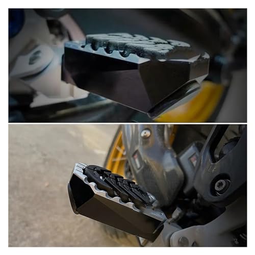 RijPex Compatible With BMW R1250GS R 1250 GS ADV 2020-2023 R1200GS R 1200 GS Adventure New Motorcycle Accessories Footrest Footpegs Foot Pegs Pedal