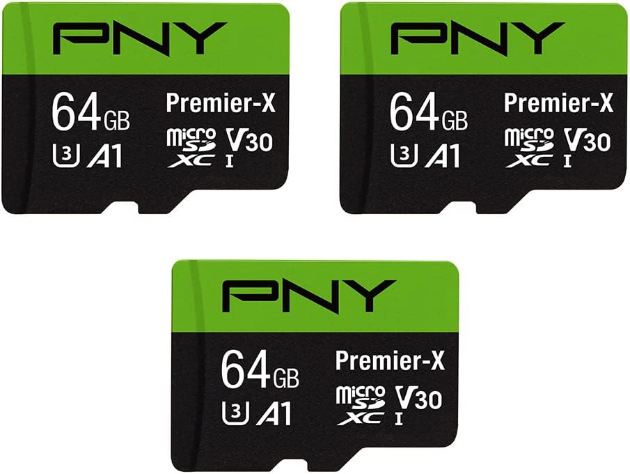 PNY 512GB Premier-X Class 10 U3 V30 microSDXC Flash Memory Card