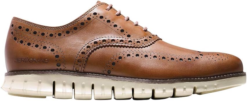 Cole Haan Men's Zerogrand Wing Oxford, British Tan, 7.5 M US