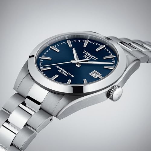 Tissot Mens Gentleman Stainless Steel Dress Watch