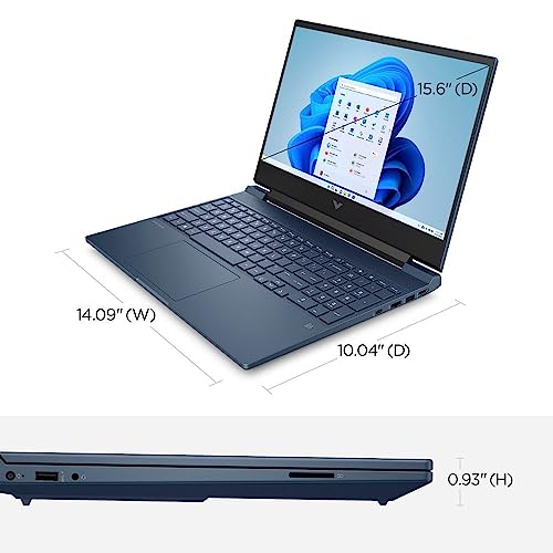 HP Victus 15 Gaming Laptop 2023 Newest, 15.6" 144 Hz Display, Intel Core i5-13420H Processor, NVIDIA GeForce RTX 3050 Graphics, 32GB RAM, 2TB SSD, Backlit Keyboard, Windows 11 Home, Blue
