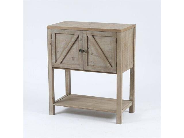 Wood Farmhouse Storage Cabinet