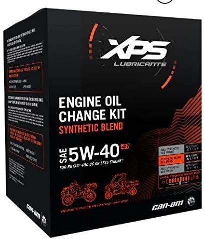 Can-Am Off-Road Summer Oil Change Kit -Synthetic for 450cc or Less ROTAX Engines Pack of 2