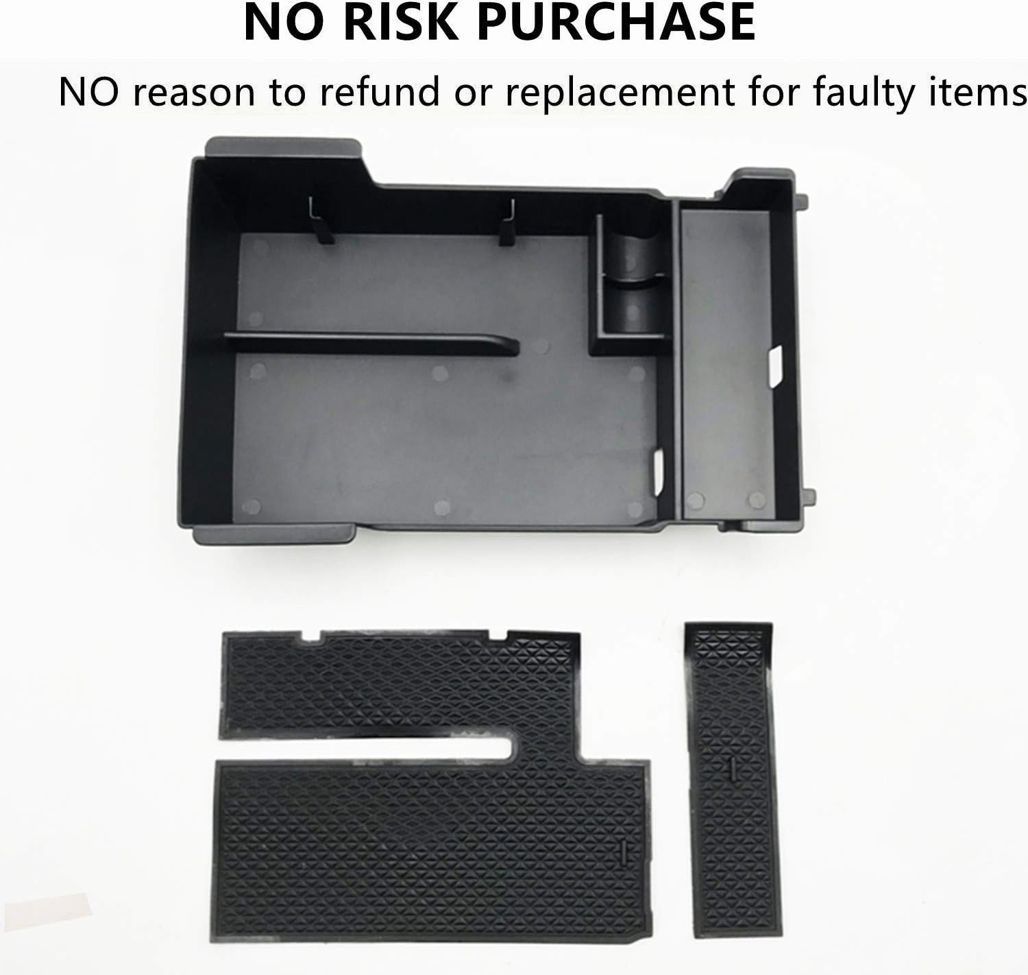 JOJOMARK Compatible with 2021 2020 2019 Mazda 3 Accessories Center Console Tray Organizer, Armrest Secondary Storage Box