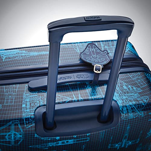 American Tourister Star Wars Hardside Spinner Wheel Luggage, Galaxy, Carry-On 20-Inch
