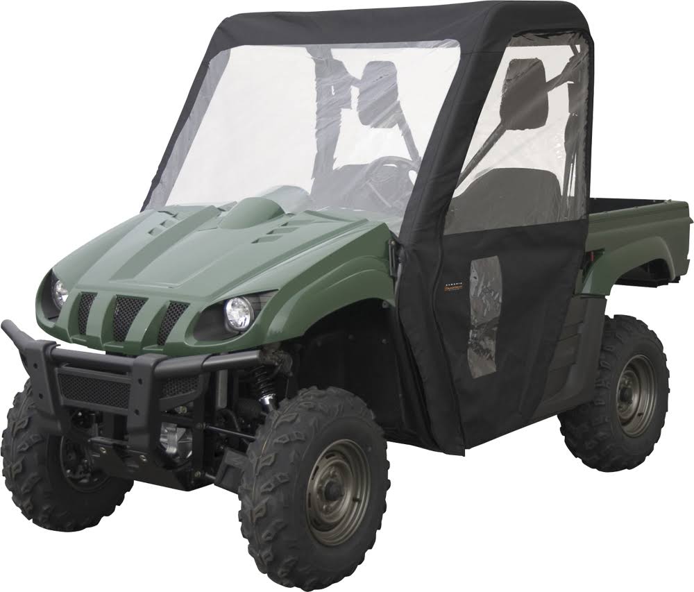 Classic Accessories 78887; UTV Cab Enclosure Polaris Black