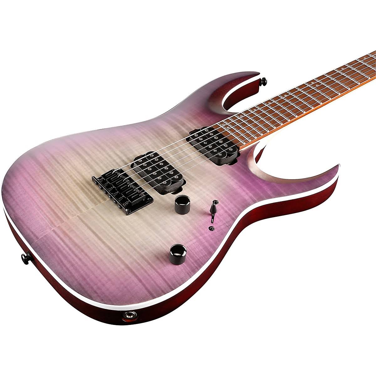 Ibanez RGA42FM Standard Electric Guitar (Transparent Purple Burst Flat)