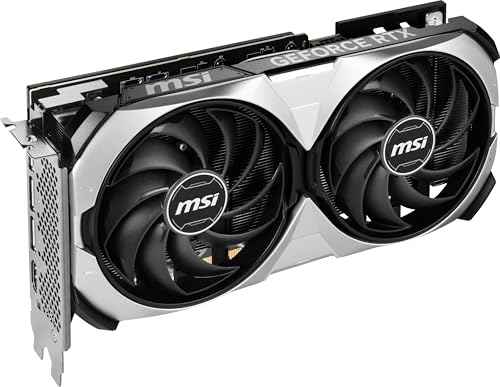 MSI GeForce RTX 4070 Super 12G Ventus 3X OC Gaming Video Card - 12GB GDDR6X, PCI Express Gen 4, 192-bit, 3X DP v 1.4a, HDMI 2.1a (Supports 4K & 8K HDR)