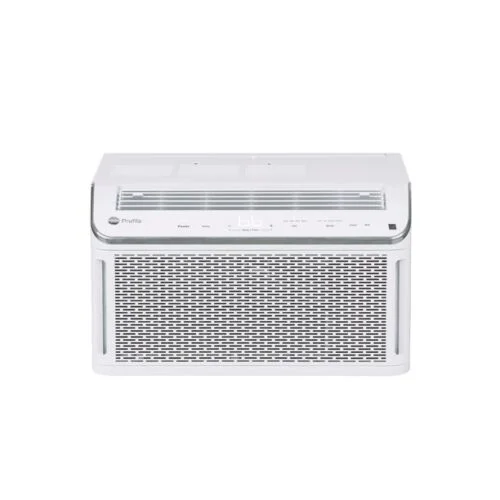 GE Profile Ultra Quiet Window Air Conditioner 8,200 BTU, WiFi Enabled, Ideal for Medium Rooms, Easy Installation with Included Kit, 8K Window AC Unit, White