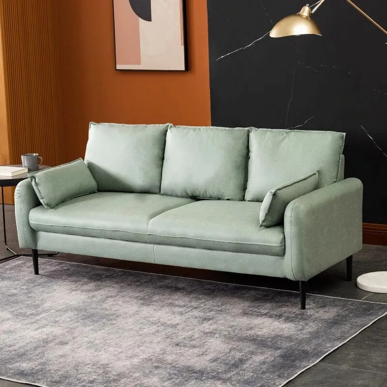 Nordic Chairs Sofa Couch Lounge Bedroom Sofa Lazy Modern Sofas Modernos Para Sala Furniture Living Room Sofa Set LQQ30XP
