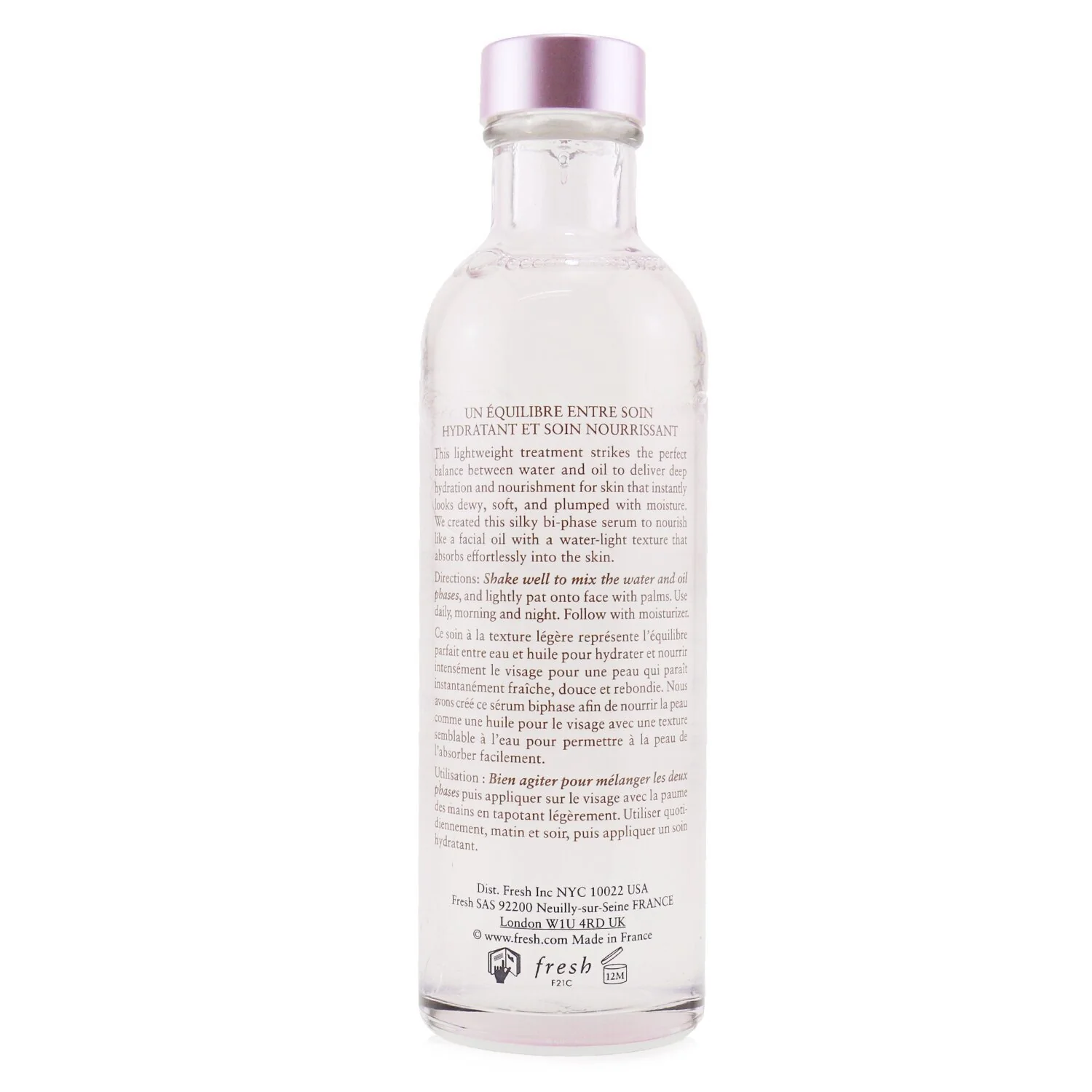 Fresh Rose Deep Hydration Oil-Infused Serum  100ml/3.3oz