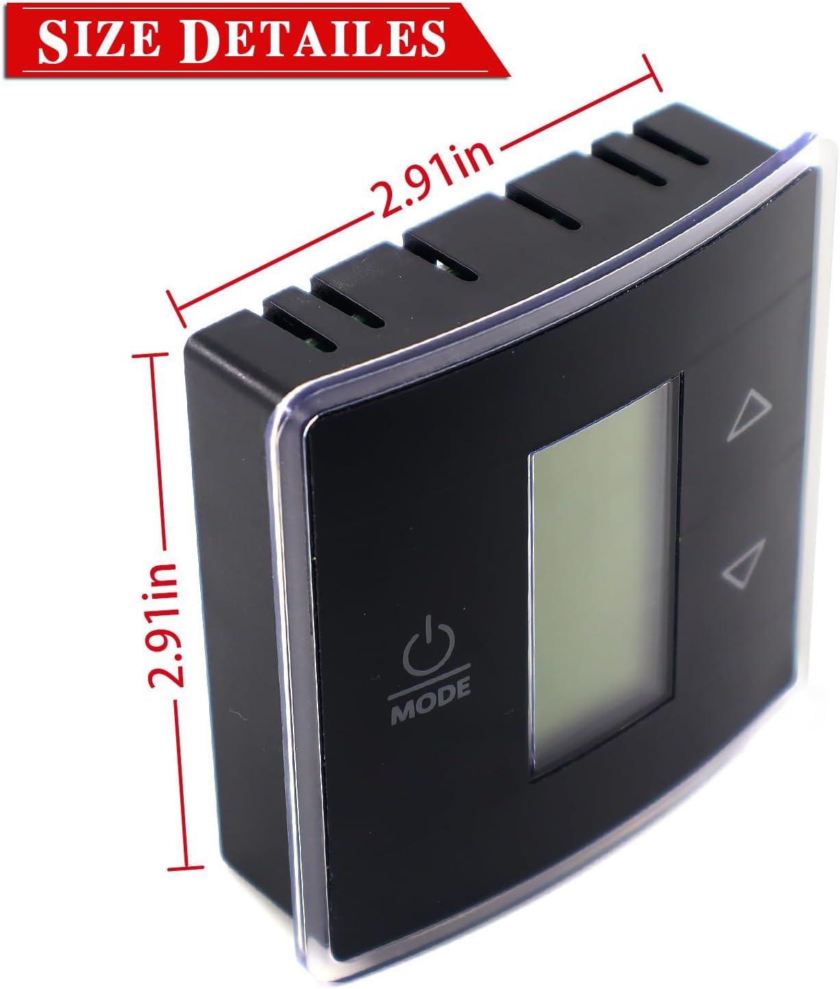 3316230.000 RV Wall Thermostat/Relay Box Heat/Cool for Dometic for RV/Camper Conditioners 3316230.700 with Black Wall Thermostat 3316230.714