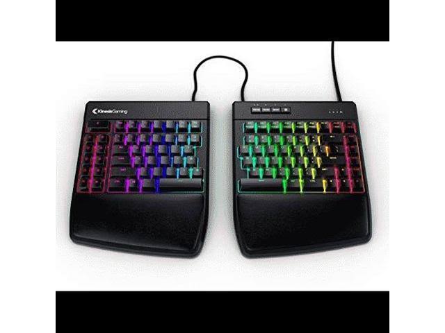 Kinesis Gaming Freestyle Edge RGB Split Mechanical Keyboard (MX Blue)