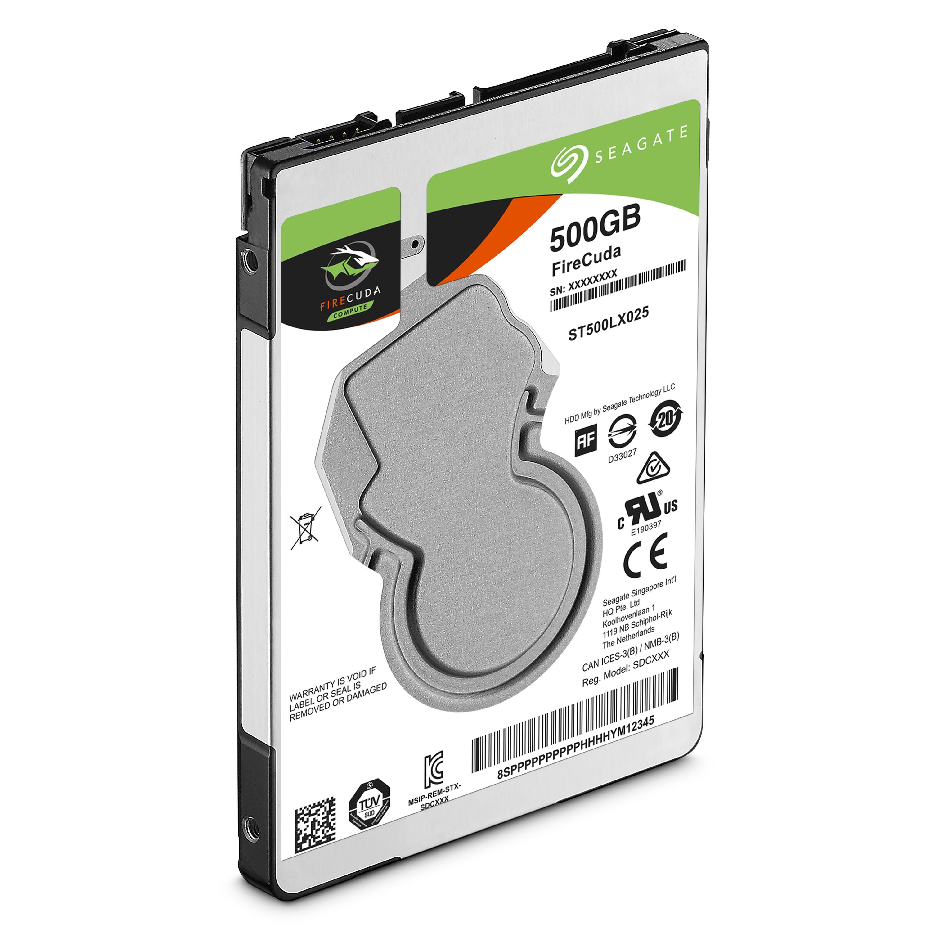 Seagate FireCuda 500 GB Internal Hybrid Drive - 2.5x22 - ST500LX025 - SATA 6Gb/s