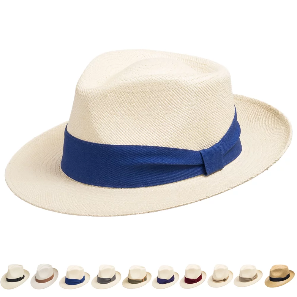 Ultrafino Genuine Havana Retro Panama Straw Hat Classic Lightweight ALL SIZES