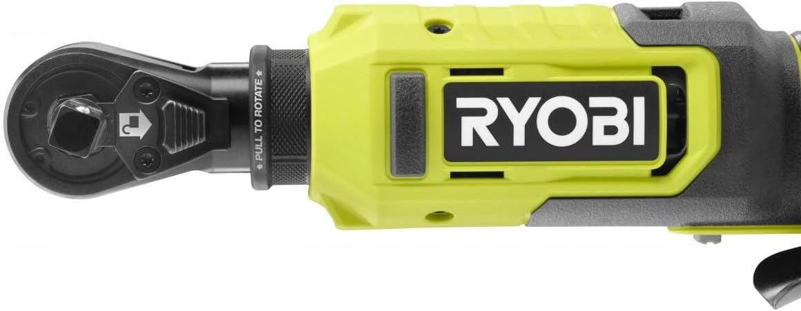 Ryobi ONE+ 18V Cordless Multi-Size Ratchet Kit with Battery and Charger PCL280K1 (Bulk Packaged)