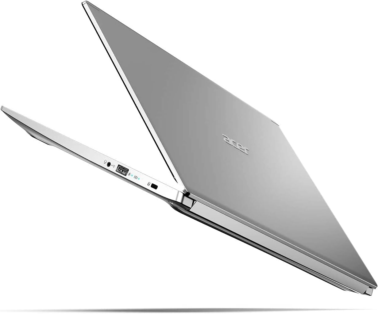 acer Aspire 5 Slim Laptop, 15.6" FHD IPS, AMD Ryzen 3 3350U Quad-Core Mobile Processor, 20GB DDR4 RAM, 512GB SSD, WiFi 6, Backlit KB, Fingerprint Reader, HDMI, Amazon Alexa, Windows 11, Silver