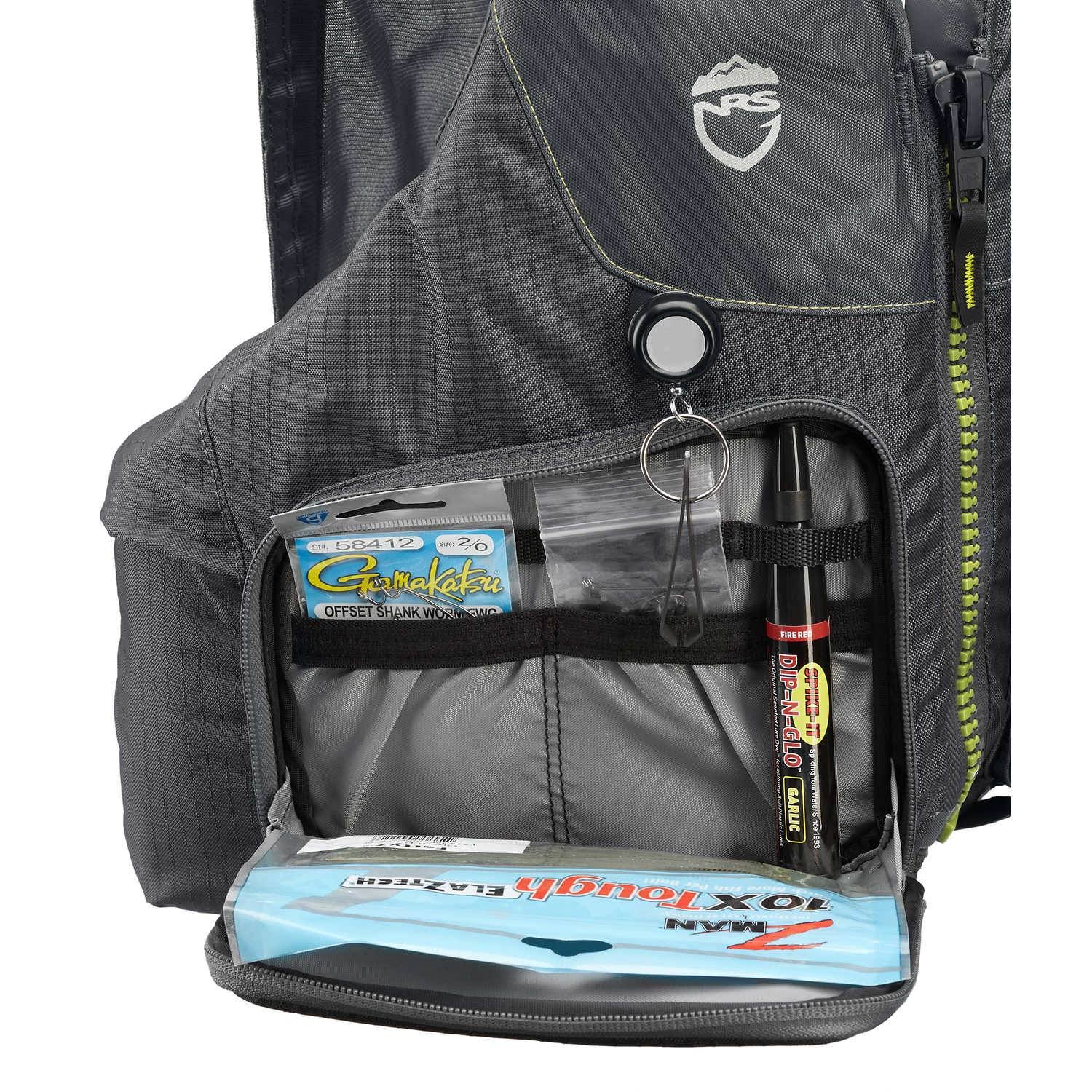 NRS - Chinook Fishing PFD Xs-M / Charcoal