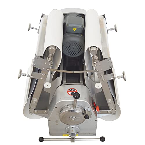 TECHTONGDA Commercial Dough Sheeter Stainless Steel Pizza Pasta Roller Machine Fondant Flattener Pastry Sheeter Bakery Baking Equipment