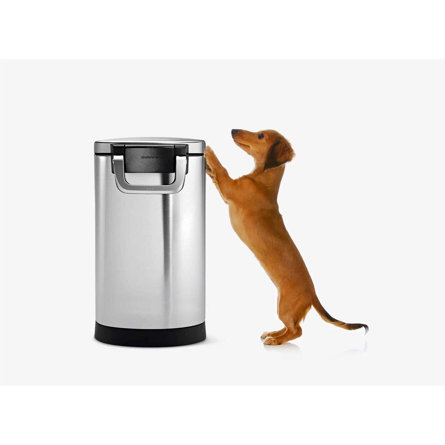 simplehuman Stainless Steel Large Pet Food Storage - Pet Supplies online store
