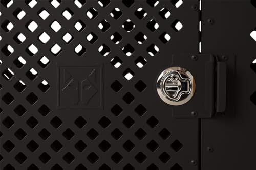 Impact Collapsible Dog Crate - High-Strength, Powder-Coated Aluminum Construction with Portable, Space-Saving Design for Home and Travel (Gray, 40" (40.5" L x 23" W x 29" H))